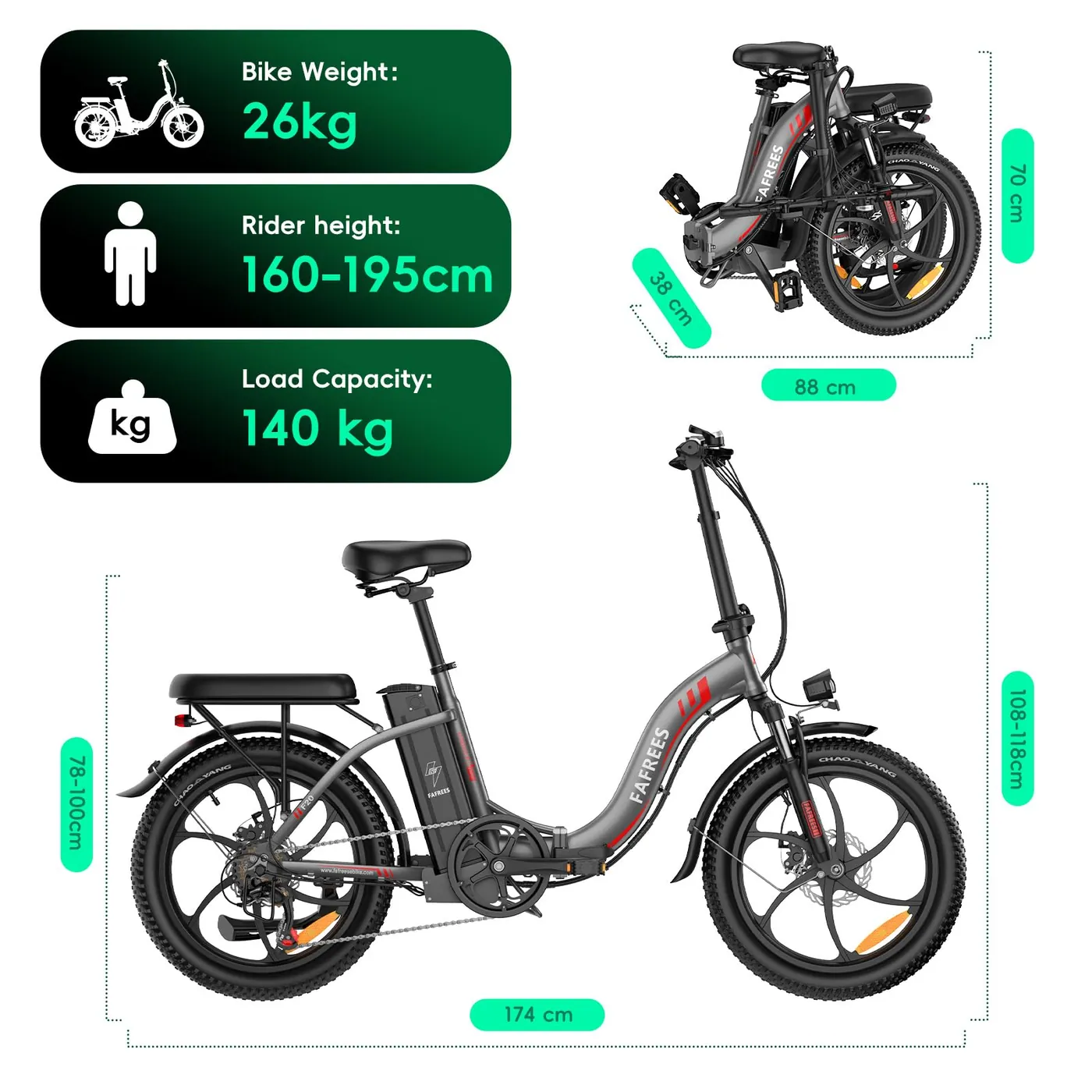 Fafrees F20 Fatbike – photo 6