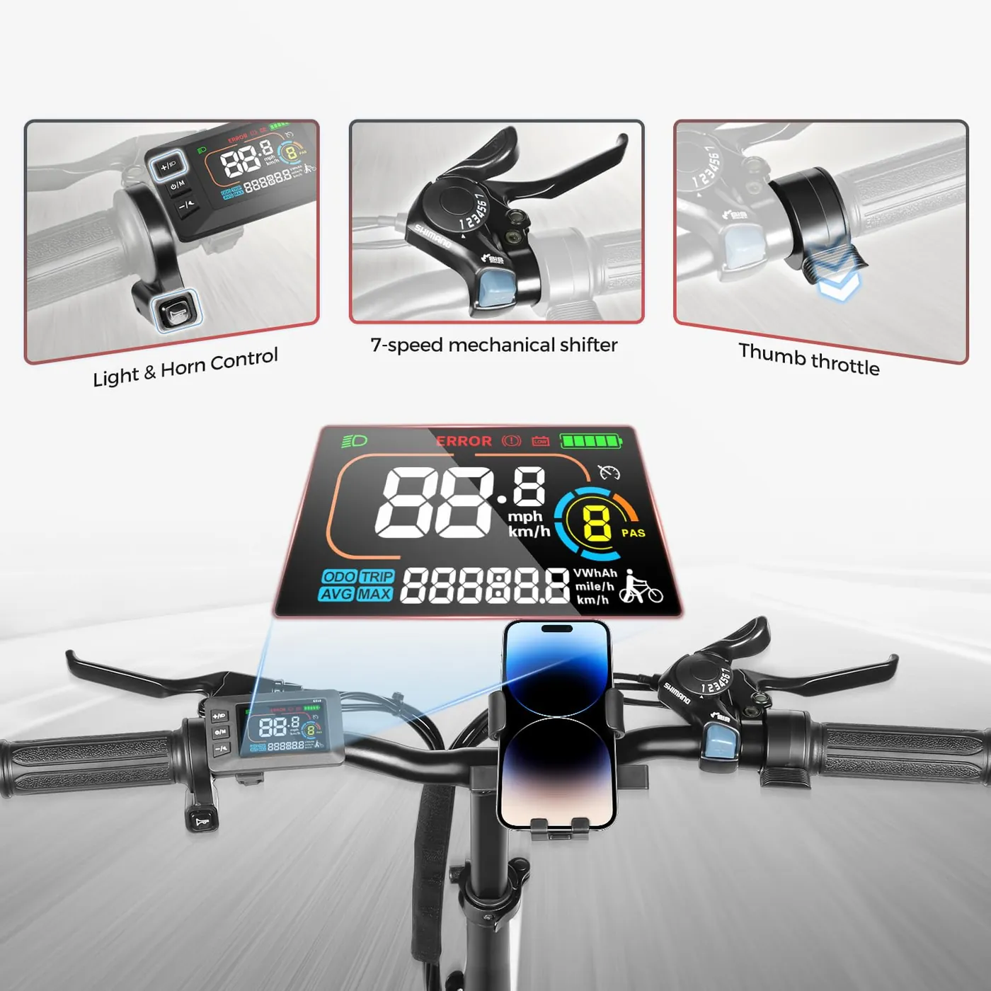 SAMEBIKE CY20 Vouwfiets – foto 5