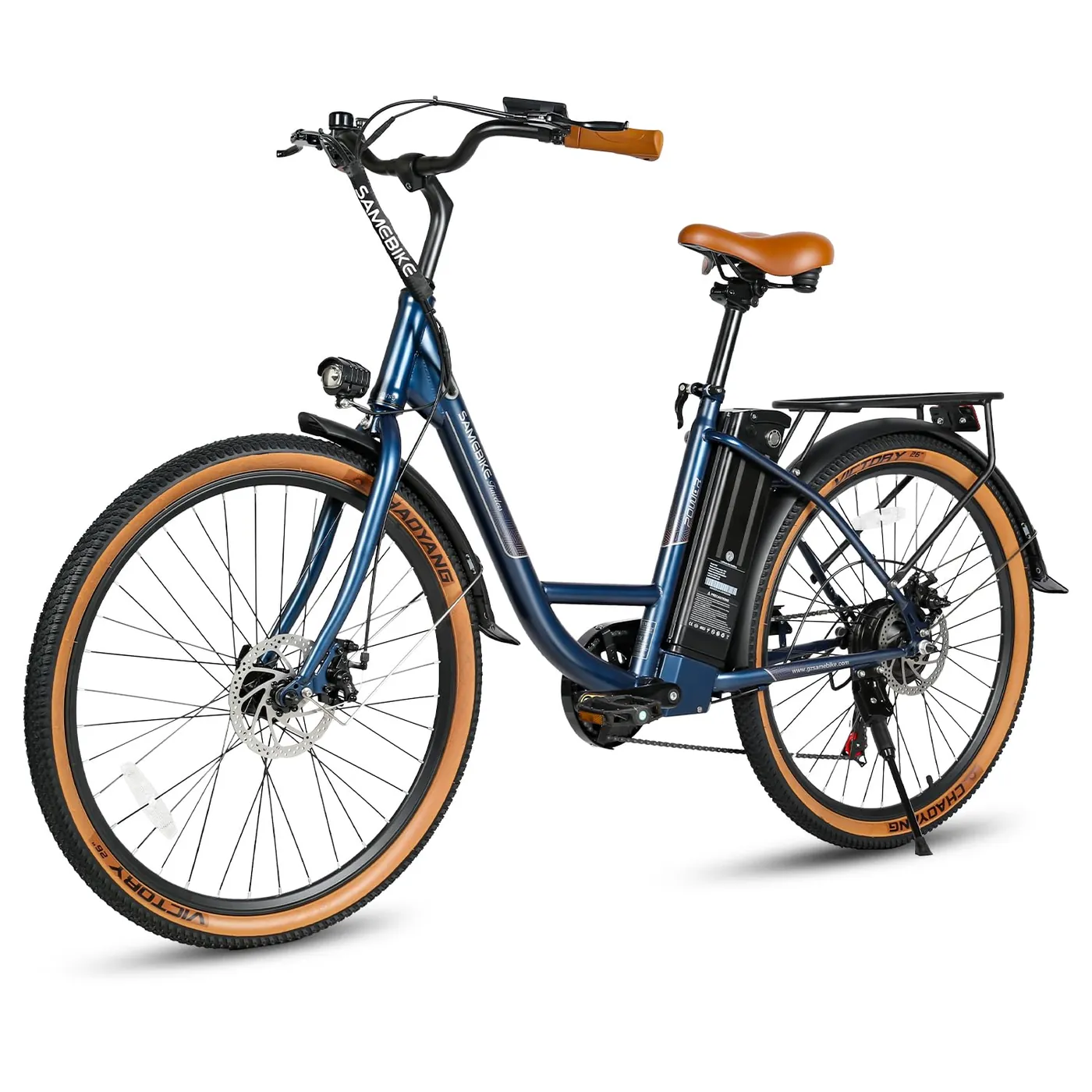 SAMEBIKE Stadsfiets Bruin