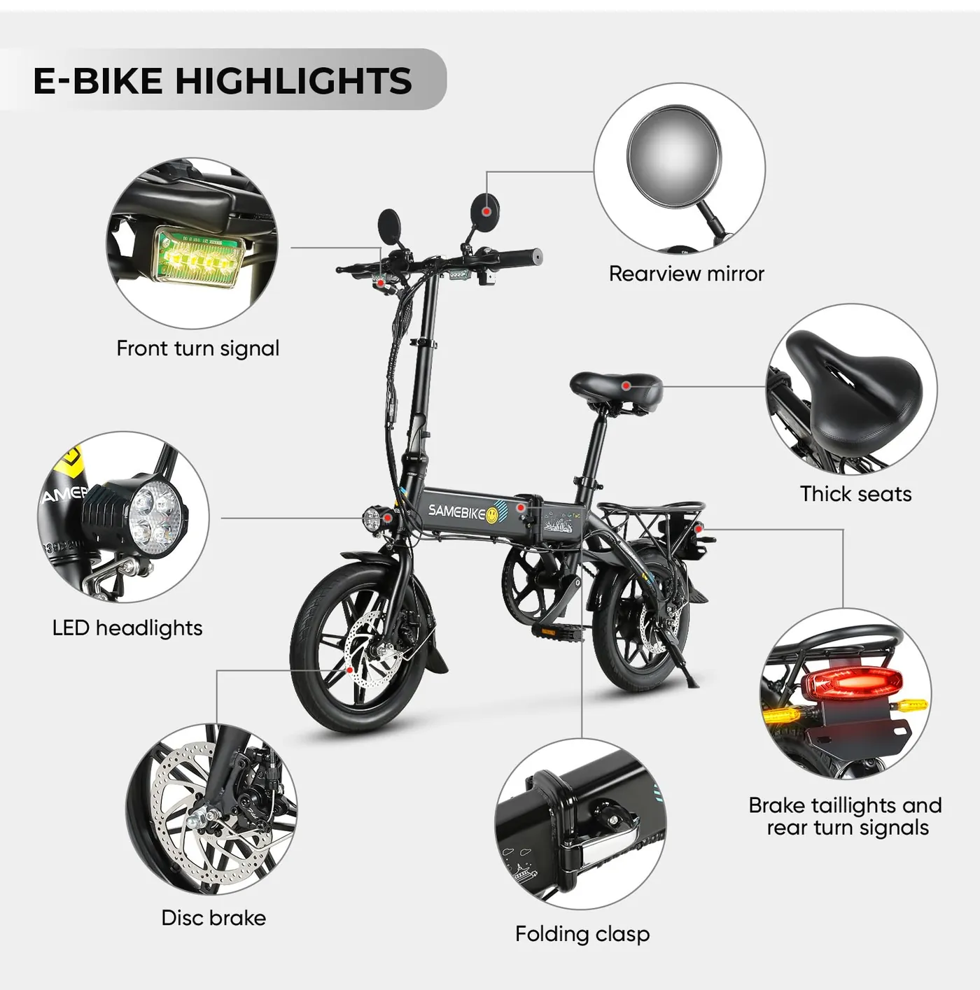 SAMEBIKE YINYU14-II – photo 3